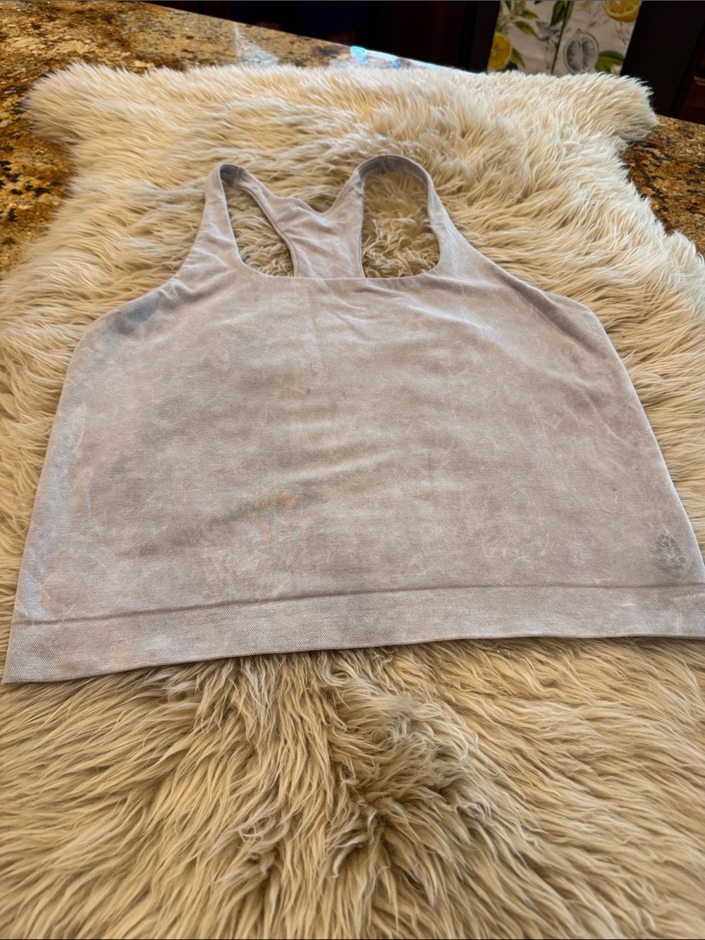 FP Movement racer back tank top. Size M/L no tags. Light gray color.